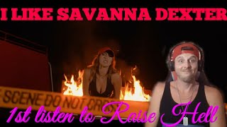 KATIE NOEL JUST GOT PUNCHED!! | Savanna Dexter - Raise Hell (Official Video) - reaction