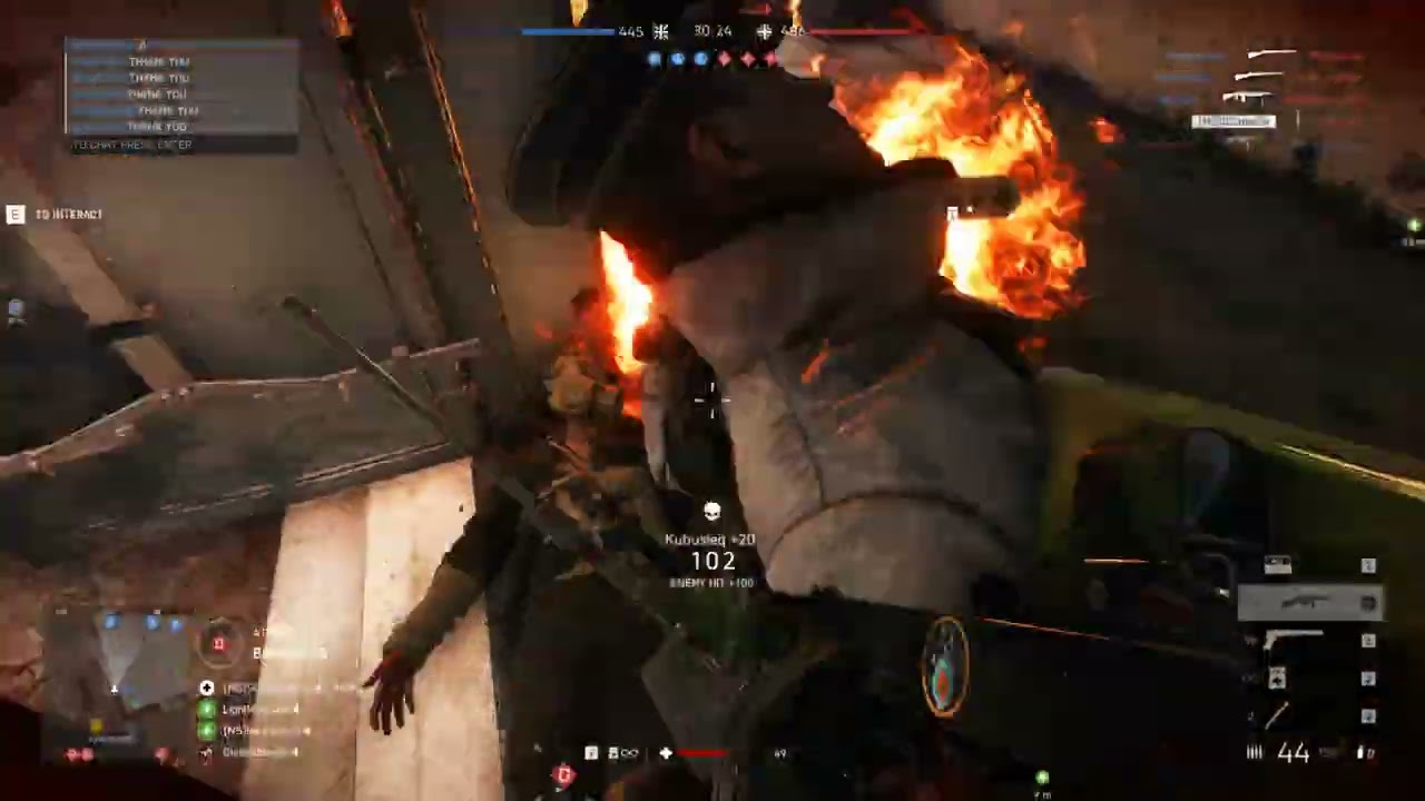 Battlefield V 2022 03 04 Revive needle kill on Aerodrome