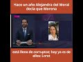 Hace un año Alejandra del Moral decía que Morena está lleno de corruptos; hoy ya es de ellos: Loret