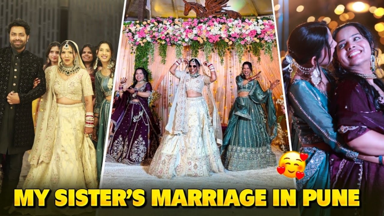 My Real Sister’s “ Love Marriage “ 😍 vlog || 1st vlog 🥰 || Vaseema Danc || #vlogging #sistermarrige 