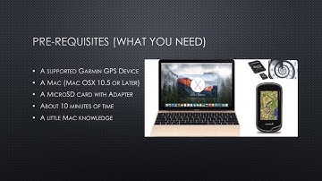 Mac - How to install the Standard or TT1:50K Maps on your Garmin GPS