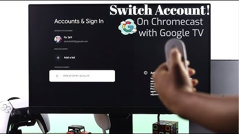Switch Google Accounts on Chromecast with Google TV! [Without Factory Reset!]