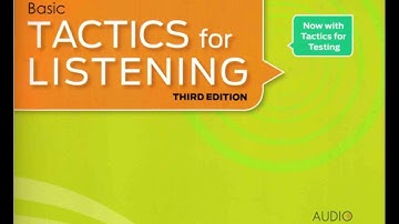 Tactics for Listening Third Edition Basic Student Book Unit 1 track4
