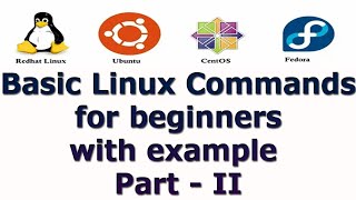 Basic Linux Commands for Beginners with Examples | Part - II