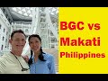 Makati versus BGC in in the Philippines