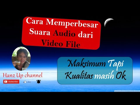 Video: Cara Memperbesar Suara Di Film