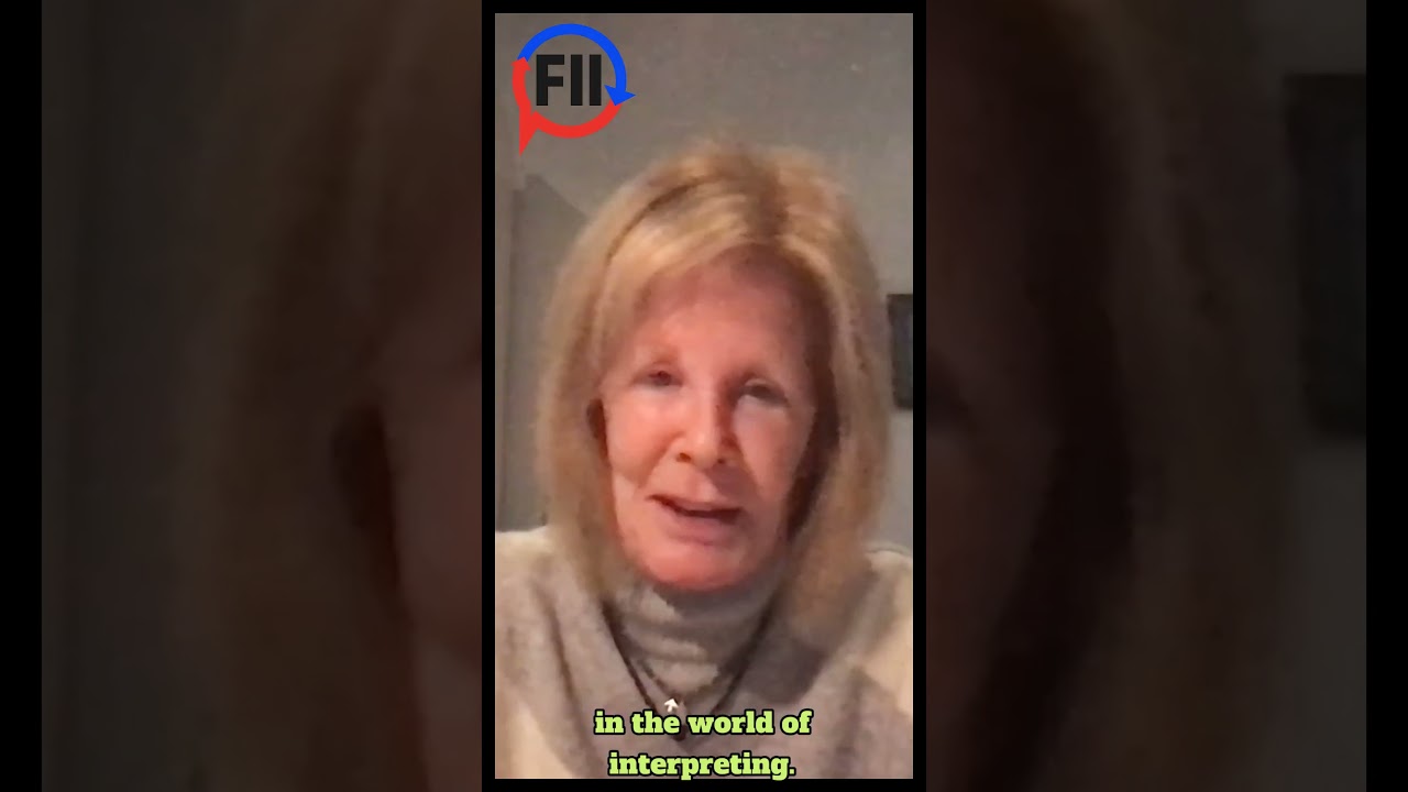 Irene Testroferri, an interpreter.