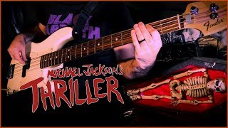*HALLOWEEN BONUS TRACK* Michael Jackson   Thriller BASS COVER w TABS