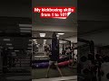 My kickboxing skills from 1 to 10? #kickboxing #muaythai #mma #boxing #striking #kicking #punching
