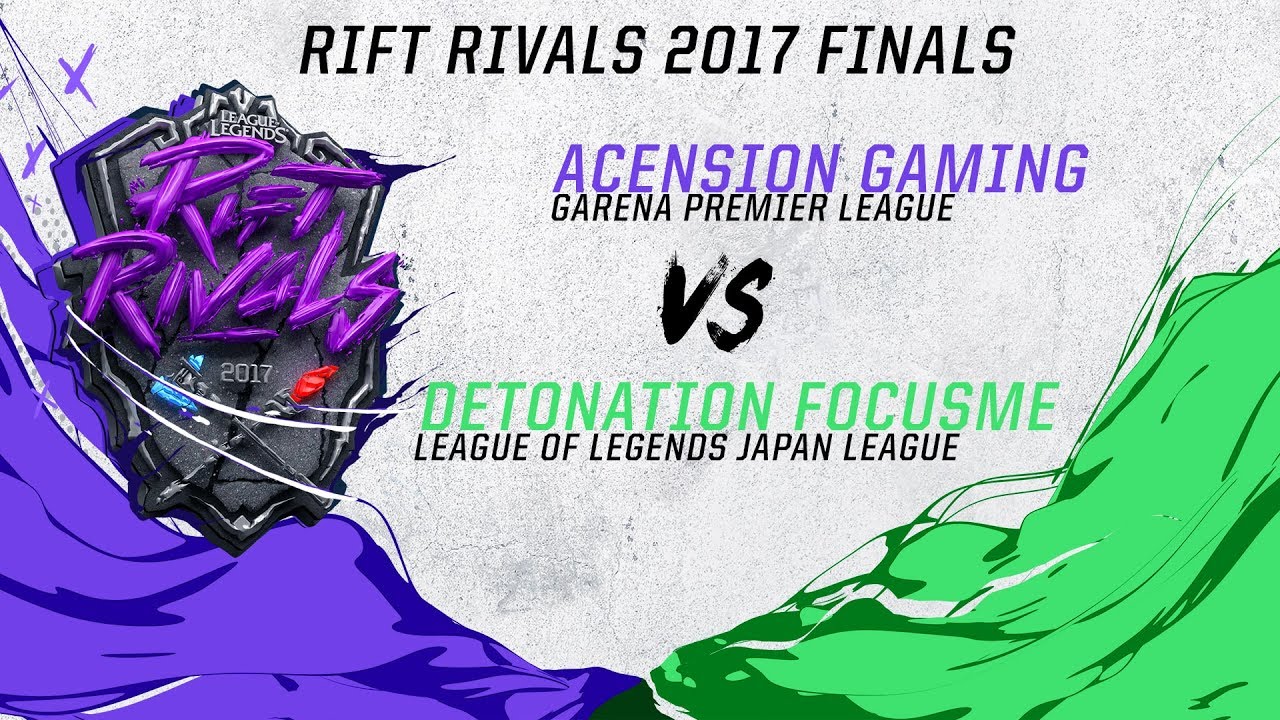 Rift Rivals 2017 - GPL x OPL x LJL - FINALS - ASC [GPL] vs DFM [LJL]