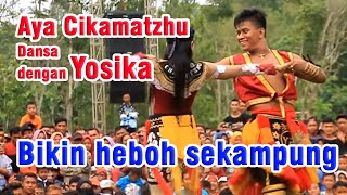 Aya Chikamatzu dan Yosika berdansa bikin heboh