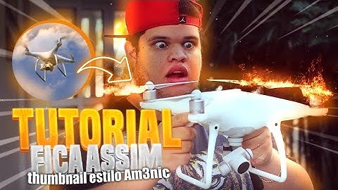 como fazer thumbnail estilo do edukof portuga PC pelo android tutorial thumbnails