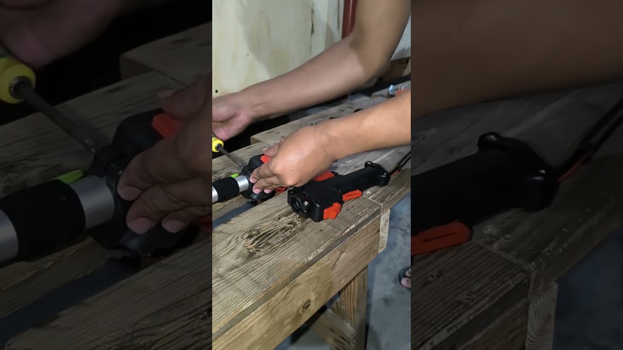 Proses Penggantian Tuas Gas Mesin Potong Rumput 4 Tak