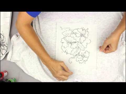 How To Transfer An Embroidery Pattern To Dark Fabric 