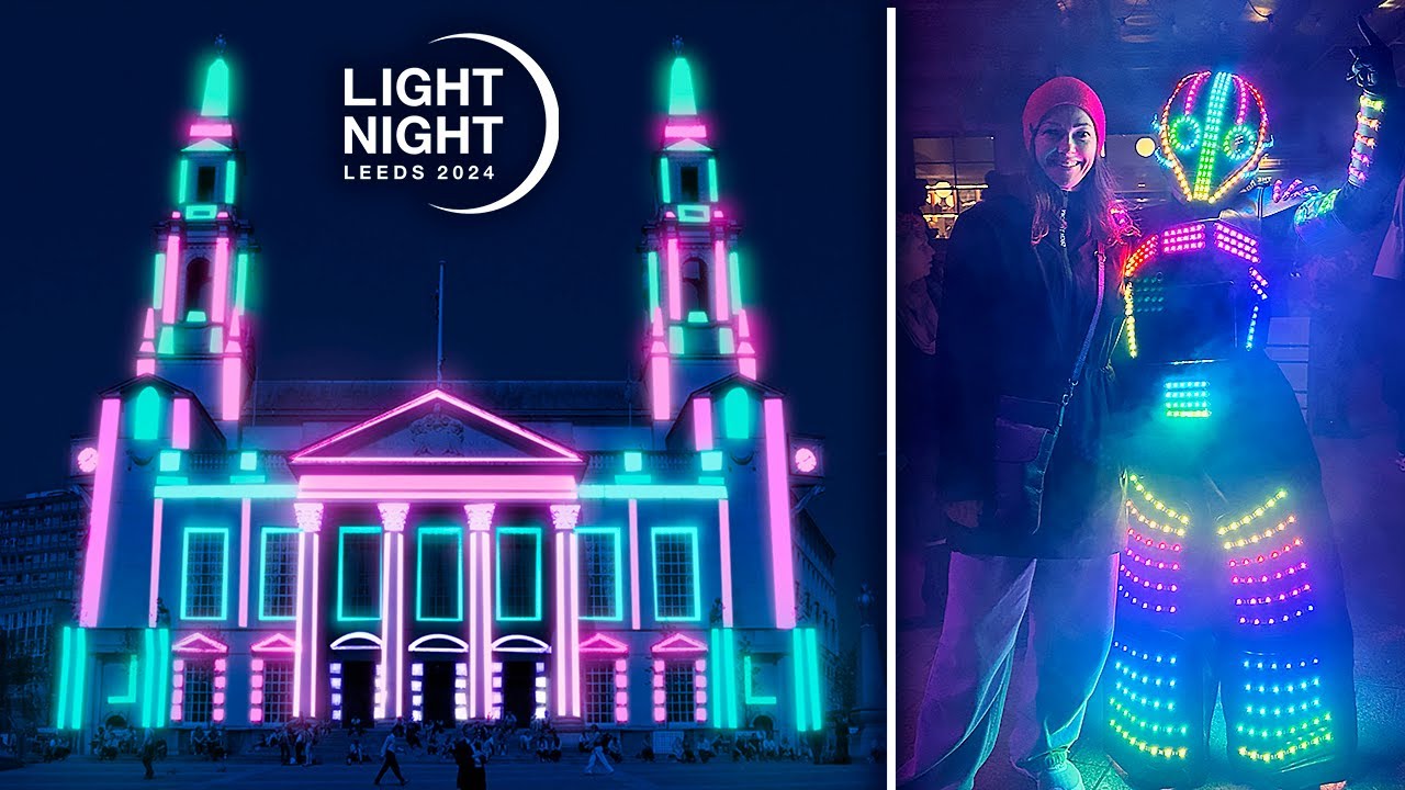 Что Ожидать от Фееричного Light Night Festival in Leeds 2024