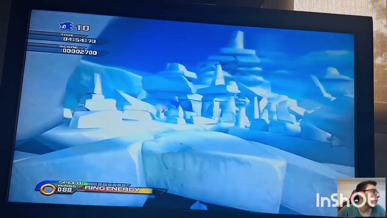 SONIC UNLEASHED #5 ENTRANDO NUMA FRIA E GELADO GAMEPLAY RIQUE GAMES