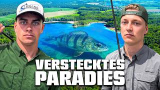 Versteckter Waldsee VOLLER Barsche entdeckt! 🤯