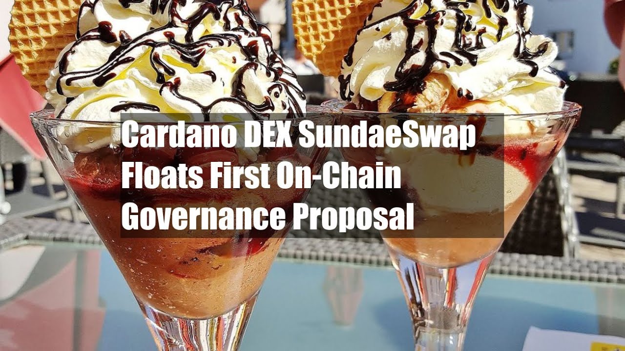 Cardano DEX SundaeSwap Floats First On-Chain Governance Proposal