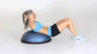 Bosu Crunches