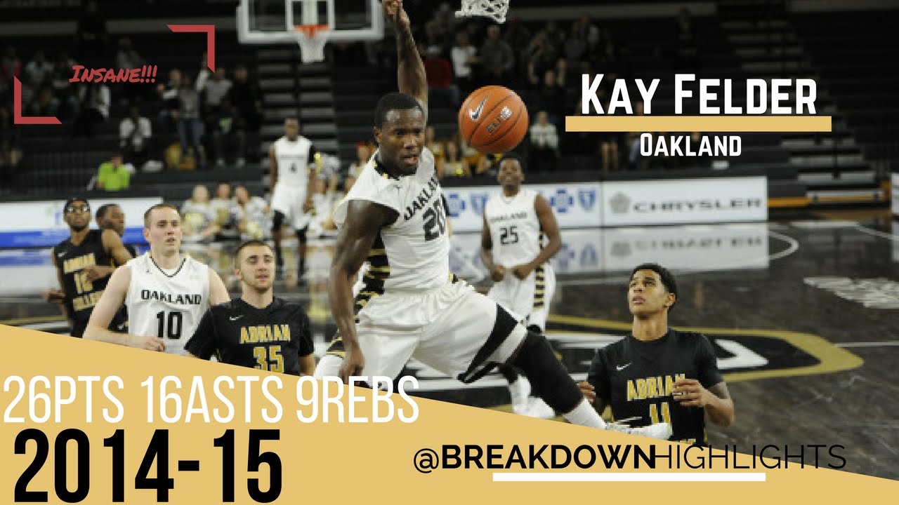 Kay Felder - Full Highlights VS Detroit - 26pts 16asts 9 rebs | The Next Isaiah Thomas |