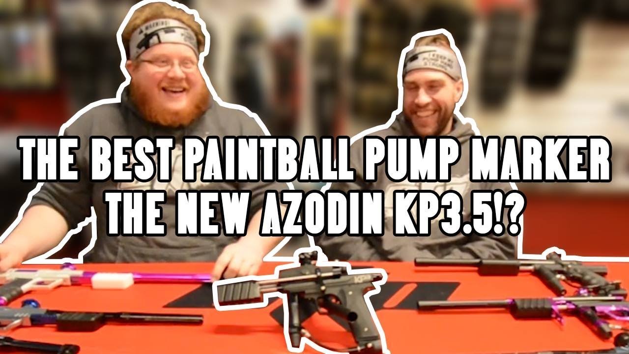 The Best Pump Paintball Marker for the Value. The New Azodin KP3.5
