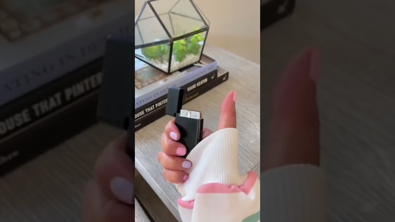 you need this lighter with green flames