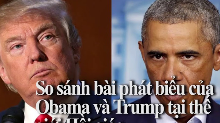 So sánh giữa trump và obama năm 2024