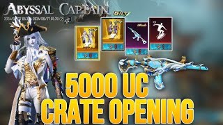 🔴  LIVE :  AAJ HOGA 5K UC CRATE OPENING ABYSSAL CAPTAIN ULTIMATE SET IN BGMI #crateopening#bgmivideo