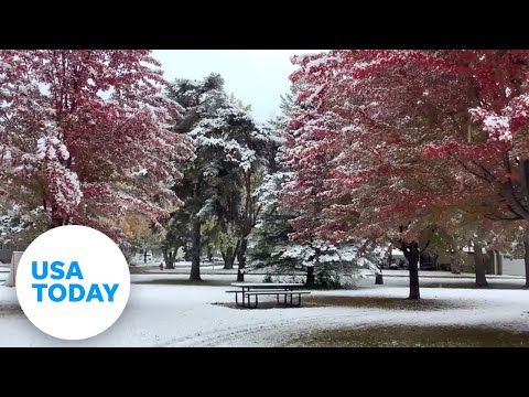 Wisconsin, Michigan get a taste of wintery weather | USA TODAY