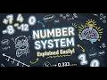 Number System Explained Easily | Natural Numbers, Integers & Rational Numbers #numbersystem #maths