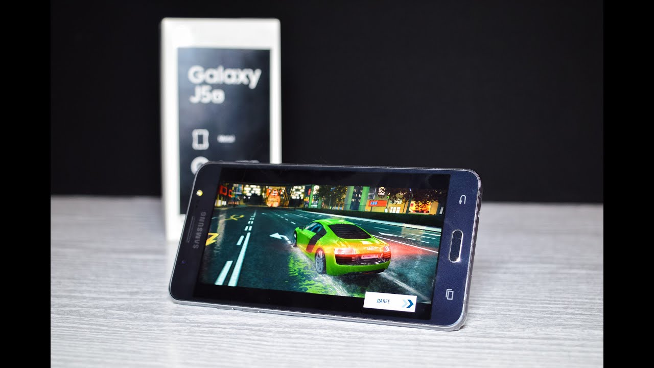 Samsung Galaxy J5 (2016) SM-J510H Видео о производительности в играх :)