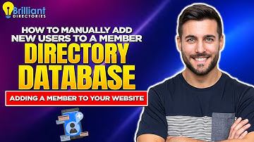 How to Manually Add New Users to a Member Directory Database 📜 Adding a Member to Your Website