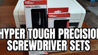 New Hyper Tough Precision Screwdriver Sets 2025