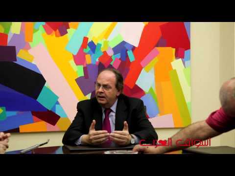 تلفزيون أسواق العرب يحاور رئيس مجلس إدارة فيرست ناشونال بنك رامي النمر