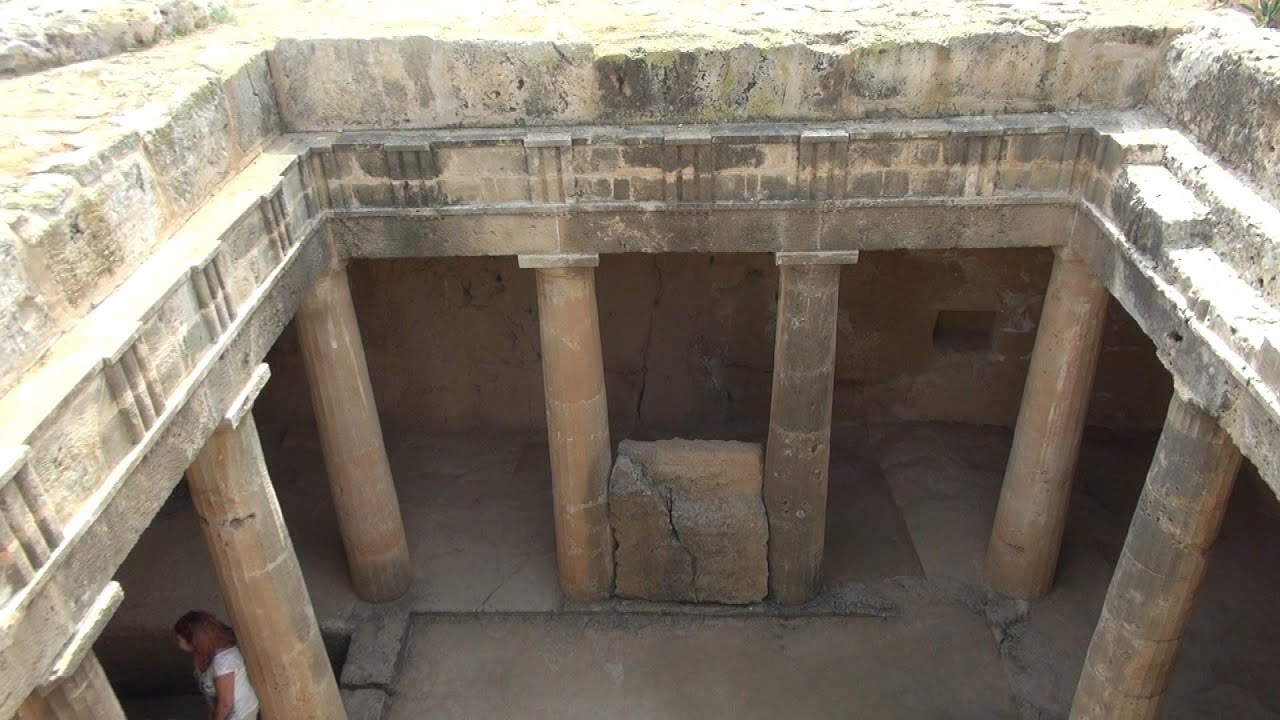 Le tombe dei re a Pafos - Cipro  -  marzo 2018