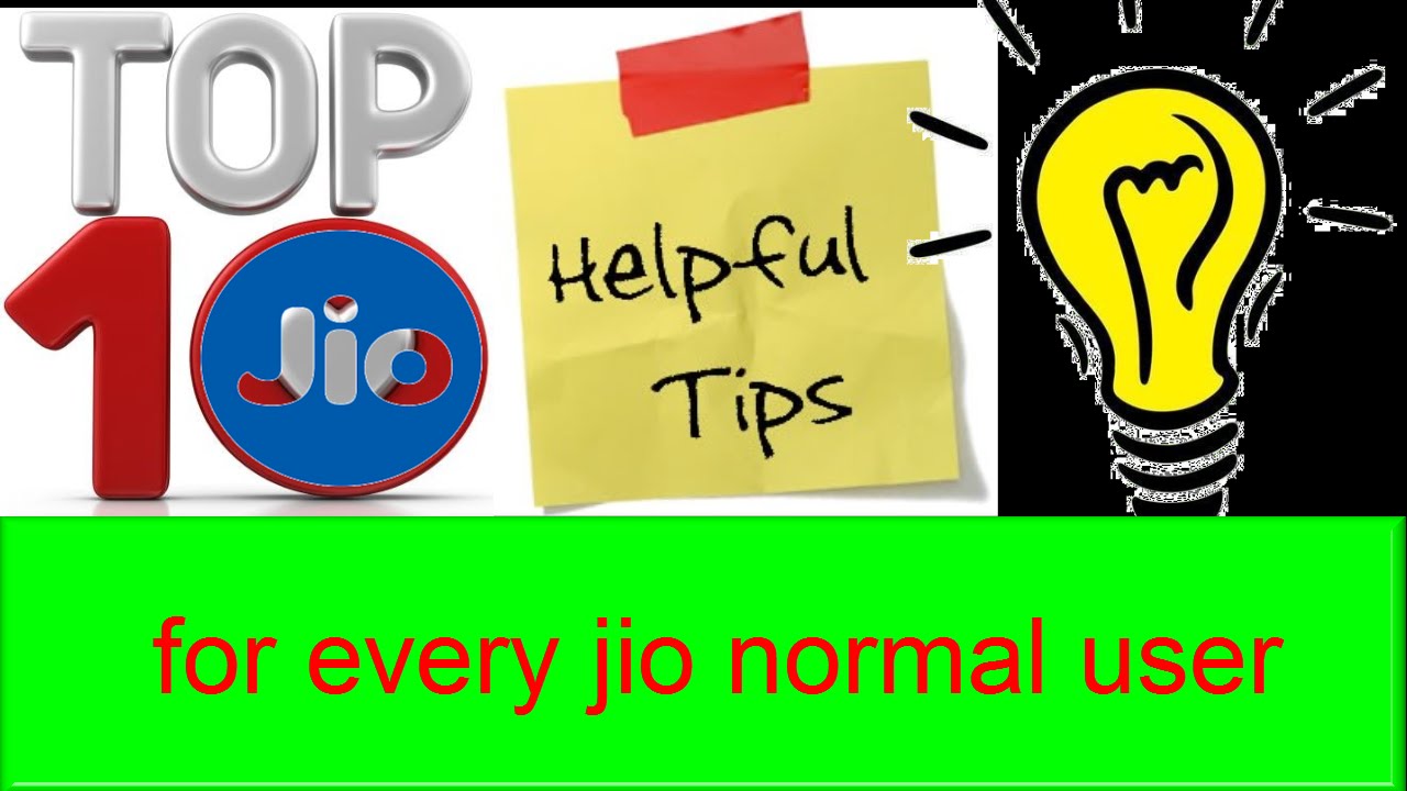 10 jio tips for normal jio user ✔