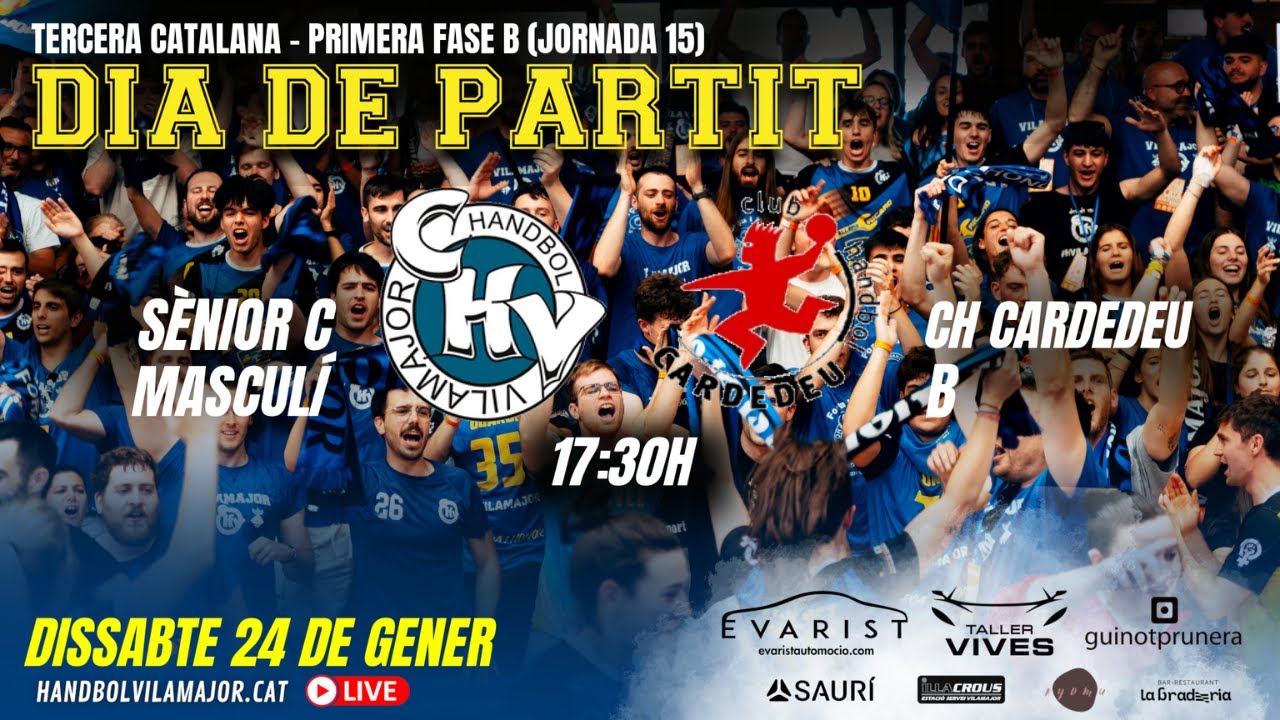 Sènior C Masculí vs Cardedeu B.  24/01/2026 