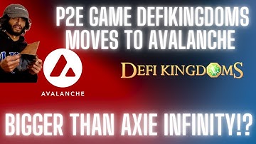 PLAY TO EARN GAME DEFIKINGDOMS MOVING TO AVALANCHE BLOCKCHAIN