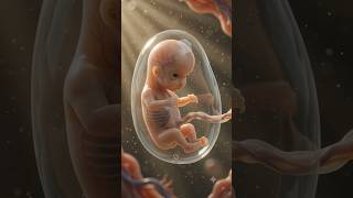 8 Week Embryo Development in the Womb 🤰🏻 | Heartbeat, Brain Growth & Tiny Fingers Forming #pregnancy