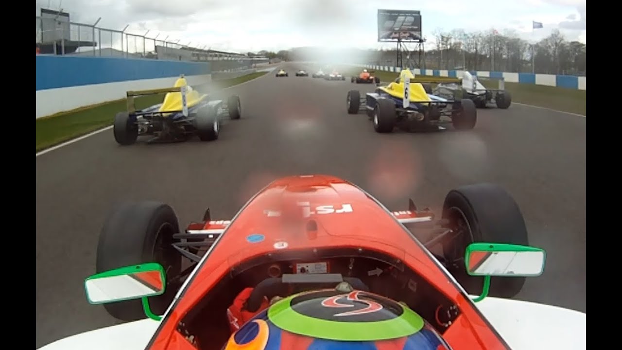 Intersteps Formula BMW 22.4.12 Donington National Race 2 Cameron Twynham onboard by ShuntMonkey