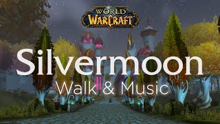 World of Warcraft | Peaceful Walk around Silvermoon | Music and Ambience [4K | 60fps] screenshot 1