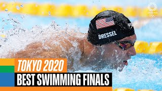 🏊‍♀️ 🏊🏻‍♂️ The best swimming finals at Tokyo2020 | Top Moments