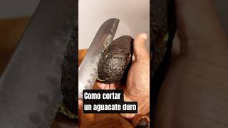 Como cortar un aguacate de manera segura #hacks #viral