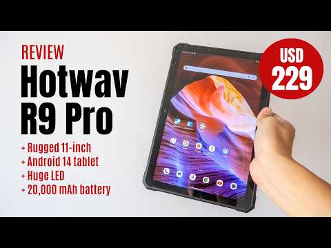 Hotwav R9 Pro - RUGGED Android 14 Tablet (review)