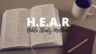 H.E.A.R Bible Study Method | Easy Bible Study | How To Study The Bible #bible #biblestudy #bswm