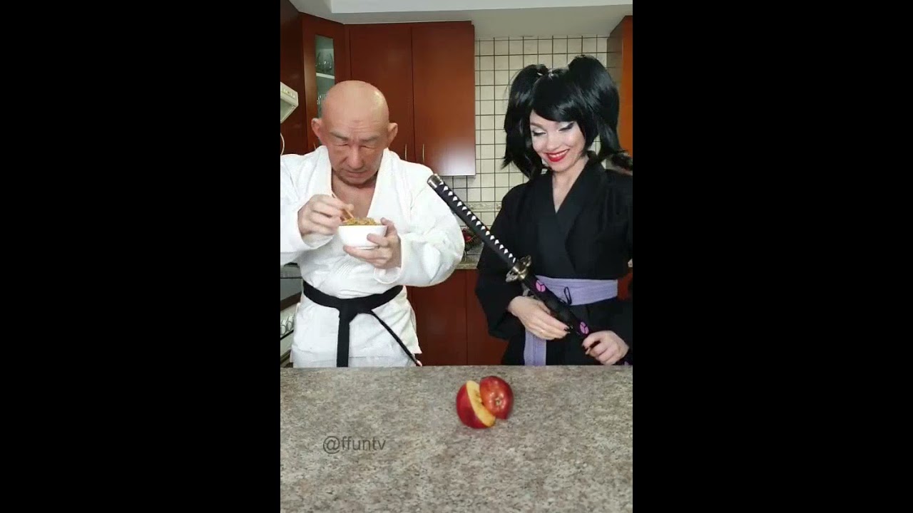 Great samurai challenge 😂