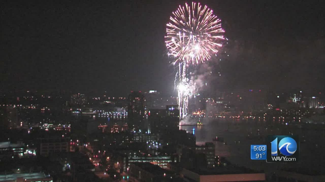 July 4th fireworks schedule YouTube