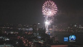 July 4th fireworks schedule