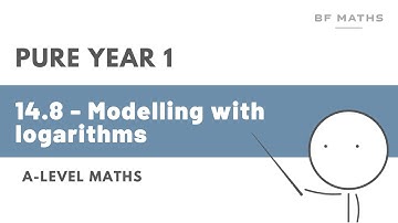 A-Level Maths | Pure Year 1 | 14.8 - Modelling and logarithms Walkthrough | Edexcel