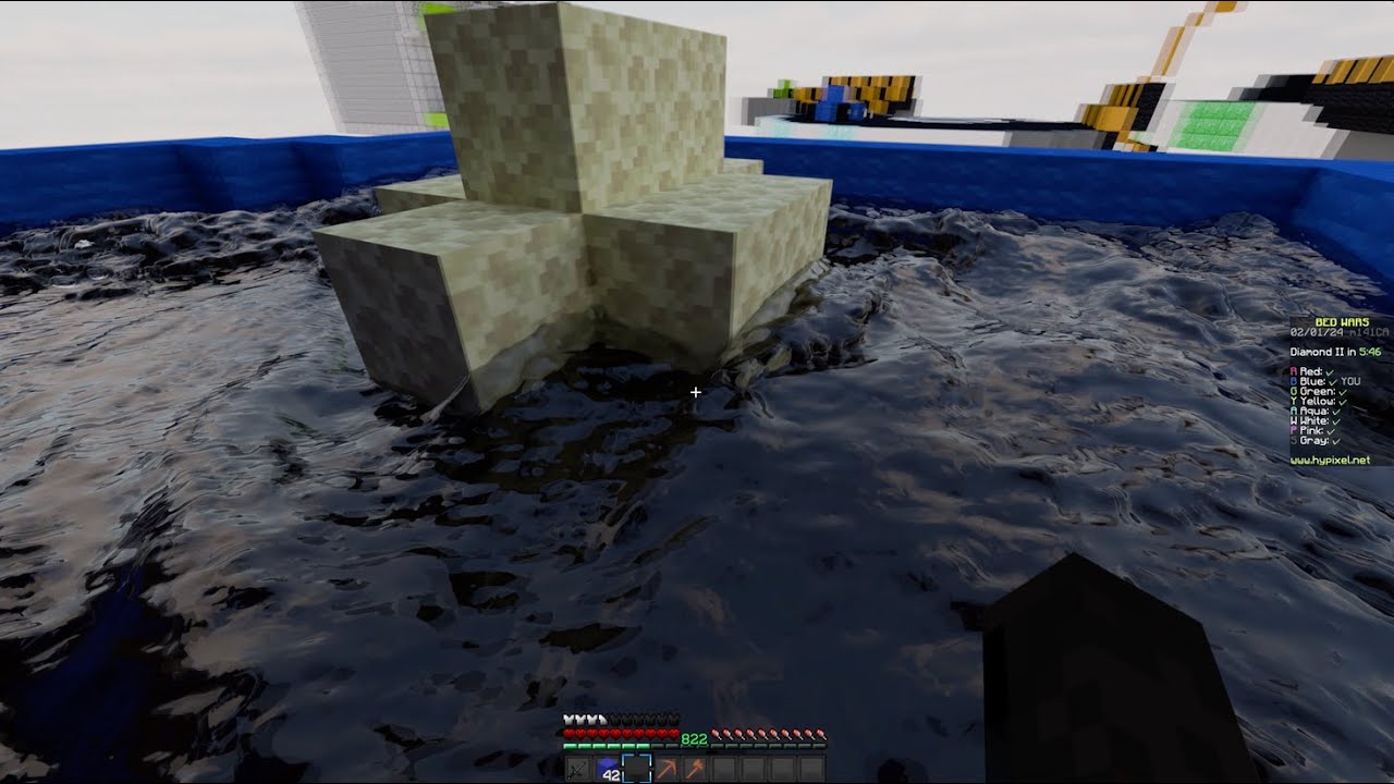 Realistic water in bedwars?! YouTube